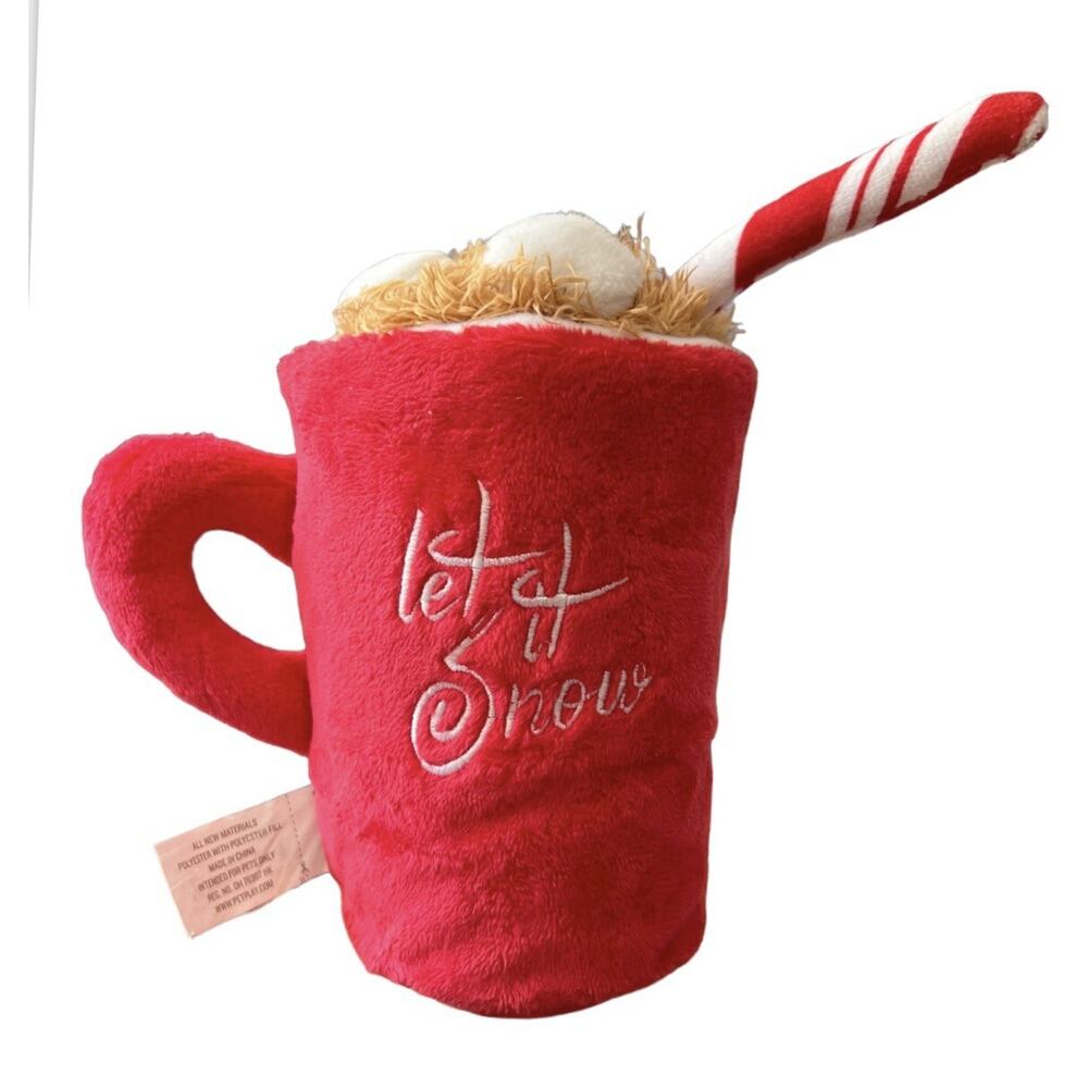 Starbarks Christmas Coffee Dog Plush Toy Holiday Hot Chocolate Reindeer Set 3 - Picture 3 of 16
